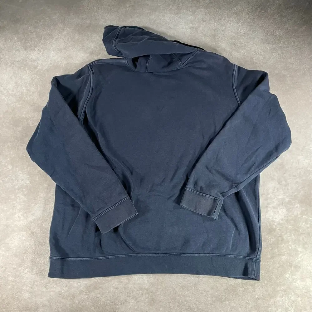 Nike Athletic Sportswear Navy Blue Pullover Hoodie Men’s XL